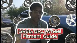 GR86/BRZ Wheel Fitment Guide for Stock Suspension (Under 2 mins)