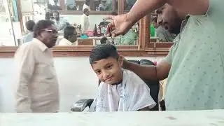 School student deppa cutting || best indian barber|| deep hairstyle in srk telugubarber||asrm