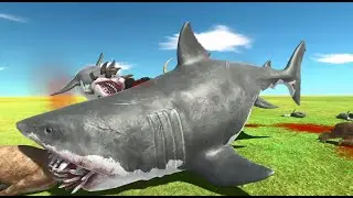 Baby Shark VS Most Valuable Prehistoric Mammals Slap Giants 20000 Animal Revolt Battle Simulator