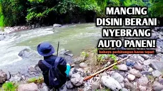 Spot Bersyarat! Berani Nyebrang Auto Bawa Ikan! | Mancing Wader Kepek