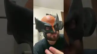 Wolverine masks for Weapon X Project Part 1 #wolverine #xmen #marvel #cosplay #logan #cowl #mask