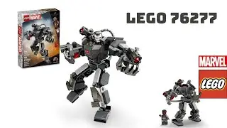 LEGO Marvel 76277 War Machine Mech Armor Speed Build