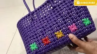 BOARDER LINE - COLOURFULL FLOWER DESIGN - TUTORIAL - NEW IDEA