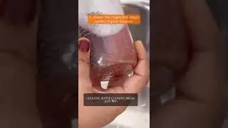 Silicone Bottle Cleaning Brush #trending #gadget #waterbottle #funnyclips #funnyvideos #homedecor