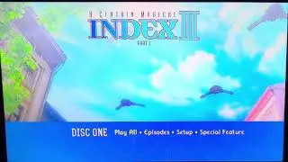 A Certain Magical Index Season 3 Part 1 Start Screen 