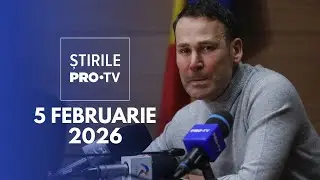 Știrile PRO TV - 5 Februarie 2026 | Robert Negoiță, anchetat de DNA