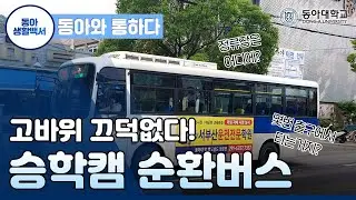 [동아 생활백서] 동아대학교 버스 꿀팁 대방출! ep.1 버스 편! 🚌