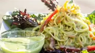 Amber Moore Zucchini Pad Thai Salad