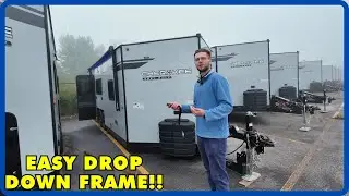 Hydraulic Figerglass Fish House! 2026 Forest River Cherokee Grey Wolf 21GP