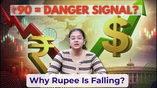 Indian Rupee at 90 vs Dollar: Warning Signal for Economy? | Rupee Fall Explained | Bharati Network