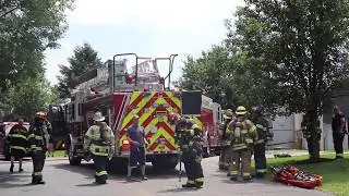 Hillburn, Sloatsburg & Suffern FD on scene for heavy smoke in building on Torne Valley Road