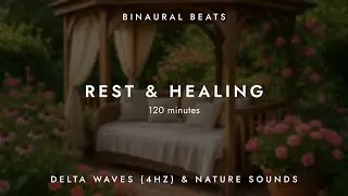 0.5Hz Delta Waves for Rest & Healing – Binaural Beats & Forest Sounds | Recovery & Restoration