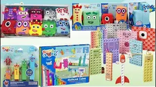 06:15 Minutes Compilation Unboxing Mathlink Cubes Numberblocks 1-100 Activity Set! Satisfying ASMR