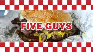 Como se hace la hamburguesa mas FAMOSA de FIVE GUYS - Cheeseburger ALL THE WAY | JohnJohnBurger