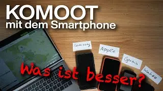Komoot GPS Navigation: Smartphone vs. Garmin/Wahoo Fahrradcomputer - Ausf&uuml;hrlicher Test!