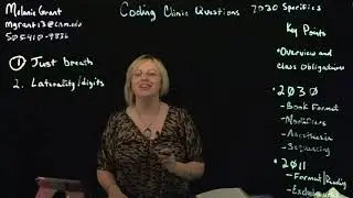2019 Fall Coding Review on 2030 Specifics