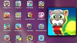 Talking Tom Farts (2018) Latest New Version Mobile Gameplay - Android Game Review