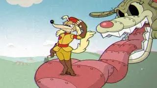 Cuphead DLC - The Howling Aces Boss Fight