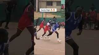 Seeta High quick transition Basketball against Makerere Sparks in the FUBA Division One
