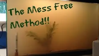 HOW TO: Add Sand to Your Aquarium / MESS FREE / DIY TUTORIAL