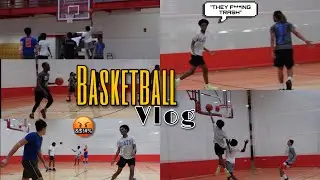 Basketball Vlog - IT GOT HEATED & PHYSICAL | We went crazy!! | itsChriss