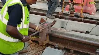 AT Welding in Rrts Project ( Namo Bharat Train | Rapidx Metro #rrts #namobharatrain #ncrtc #cmrs 