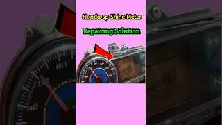 Honda sp shine #Meter #Repair