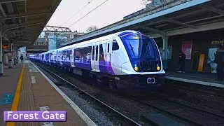 Forest Gate | Elizabeth line : Лондон Crossrail ( British Rail Class 720 - 345 - 321 )