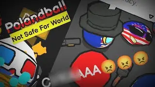 Весь Гейм Оверы За 1 Минут - Polandball Not Safe For World