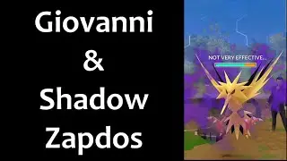 POK&Eacute;MON GO - HOW TO BEAT GIOVANNI & CATCH SHADOW ZAPDOS
