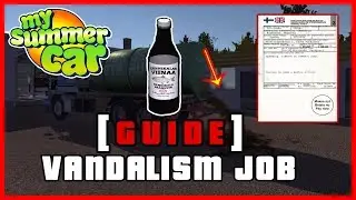 My Summer Car - Fleetari Vandalism Job | Ogygia Vlogs🇺🇸