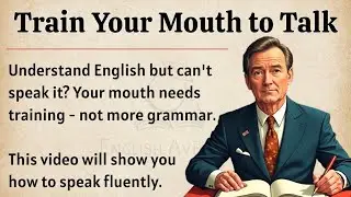 Train Your Mouth To Talk || Graded Reader || Speak Fluently English ✅