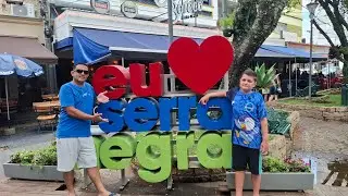 Procurando Pokémon na Cidade de Serra Negra 