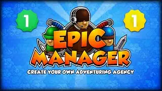 Let's build adventure agency! Epic Managers Gameplay part 1 - HD | AldysTV