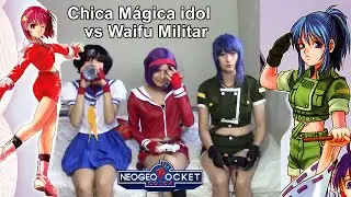 Cosplay Retas - Athena Asamiya vs Leona Heidern | SNK vs Capcom (Neo Geo Pocket)