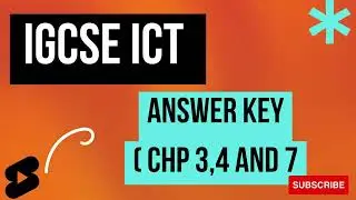 IGCSE ICT|Ответы на вопросы по ИКТ в Hodders (книга 3-го издания)