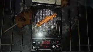 INFRARED COOKTOP PE KABAB BNANE KA DESI JUGAD🤤🤤😱😱#kawab #chicken #VIRAL#SHORTS