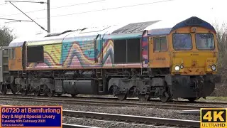 66720 at Bamfurlong - 16th February 2021