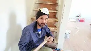 How to repair damage stair nose