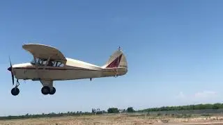 Tri-Pacer landing 1Q4 New Jerusalem airport