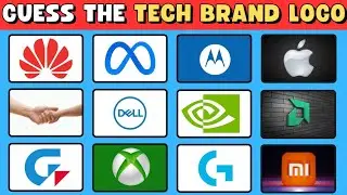 ⚡ Guess The Tech Brand Logo Quiz &ndash; Difficult Edition!