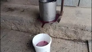 Village Life Nostalgia 🍇 Homemade Tools & Grape Juice the Old Way