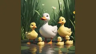 Nursery Rhymes, Five little duck with moms say quack quack