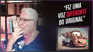 MARIO JORGE conta como foi DUBLAR o TOW MATER(MATE) em CARROS
