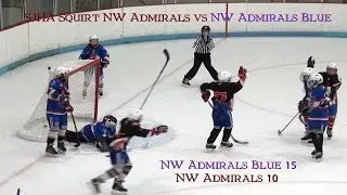 SJHA Squirt NW Admirals vs NW Admirals Blue Oct 7, 2017