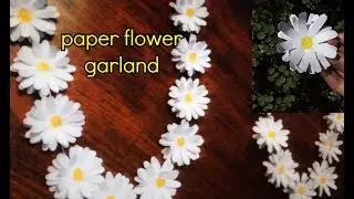 DIY: Paper Flower Garland | Cute & Happy Home Décor Ideas
