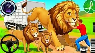 Animal Cargo Truck Driving Game3&lrm;D Animal Transport Cargo Truck 2026 ANDRIOD GAMEPLAY #1