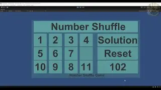 How to Create a Number Shuffle Game in Unity using Functions in C# - Part 3 of 3