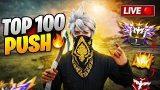 Free Fire MAX LiveRank Push |TOP 100Journey day 1