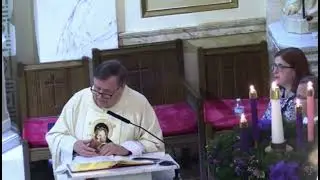 Homily of Fr. Walter Tonelotto. Messa di Mezzanotte Holy Rosary Italian Catholic Church.